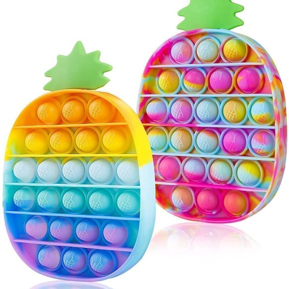 Pineapple pop it 2pk - Picture 1 of 4